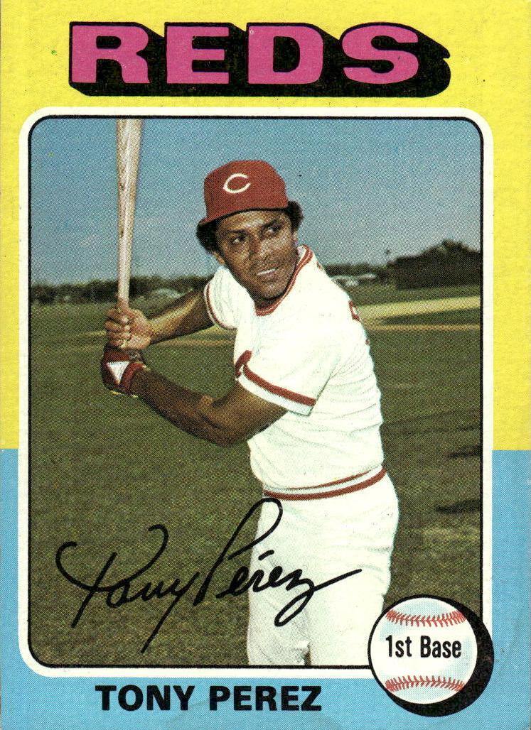 1975 Topps Tony Perez #560 card