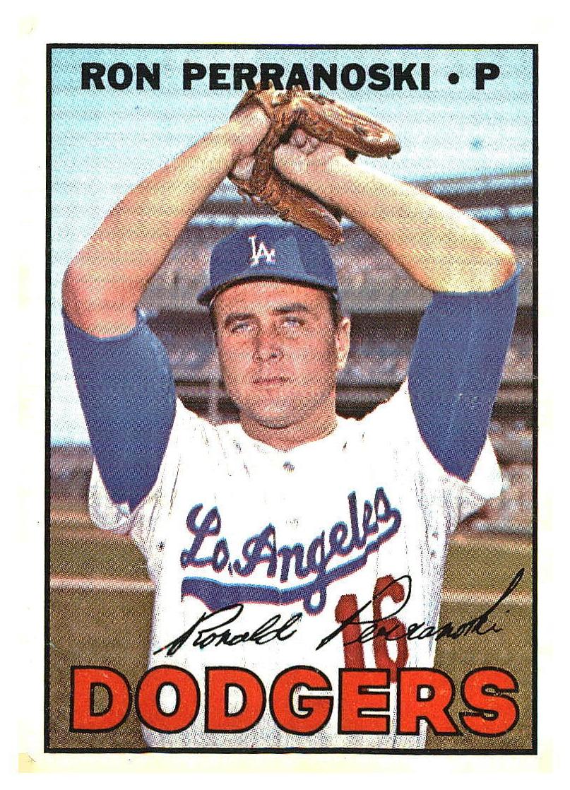 1967 Topps Ron Perranoski #197 card