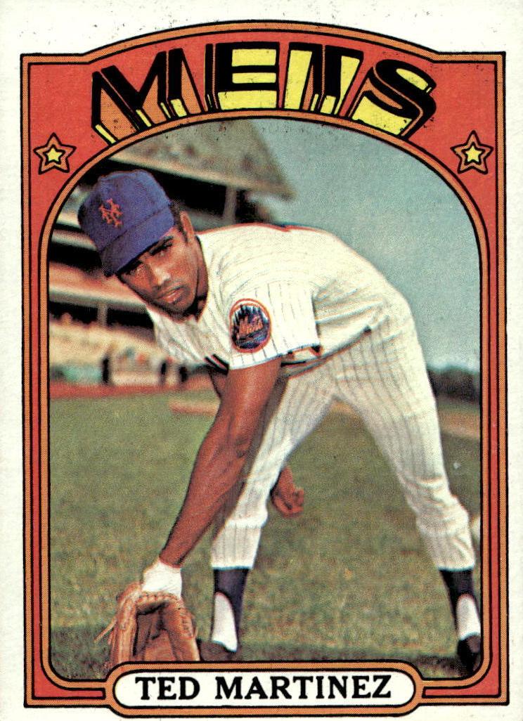 1972 Topps Ted Martinez #544 card