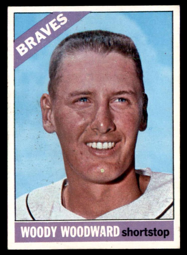 1966 Topps Woody Woodward #49 card