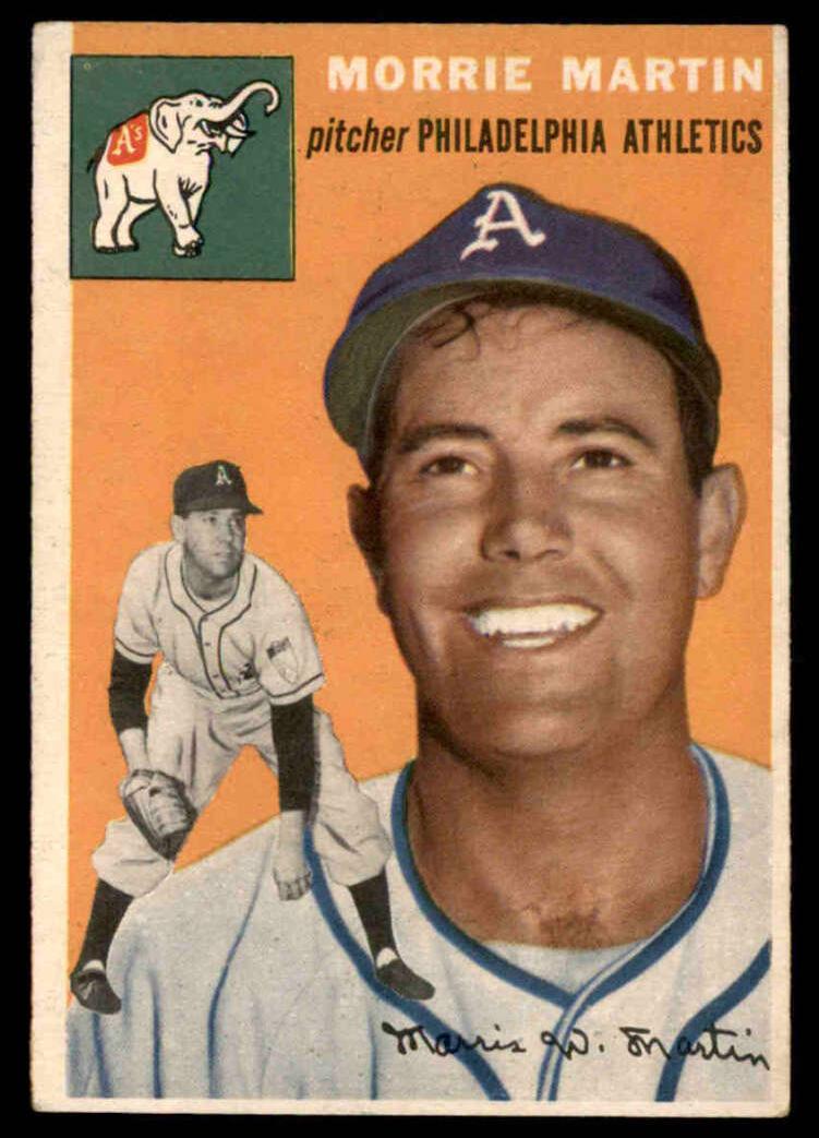 1954 Morrie Martin #168