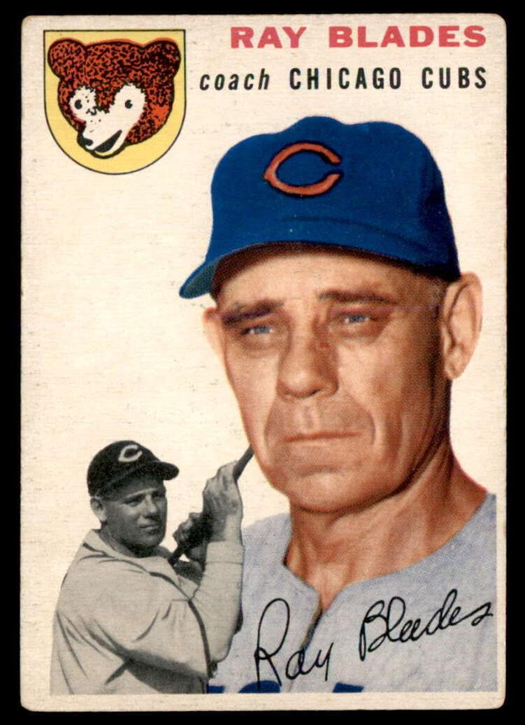 1954 Ray Blades #243