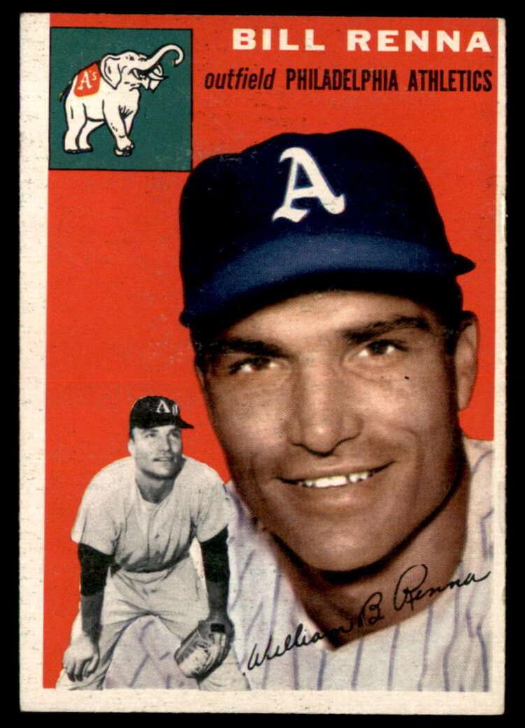 1954 Topps Bill Renna #112 card