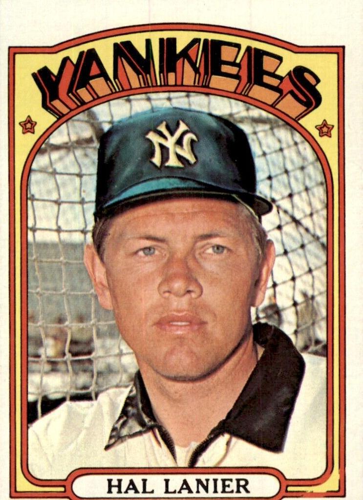 Hal Lanier 1972 Topps Baseball