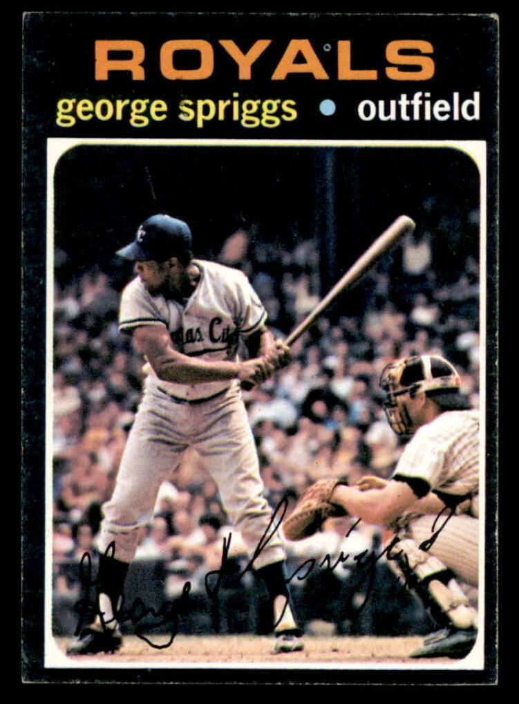 1971 Topps George Spriggs #411 card