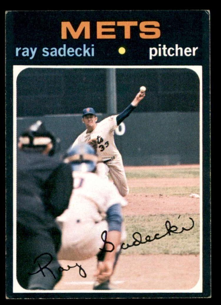 1971 Topps Ray Sadecki #406 card