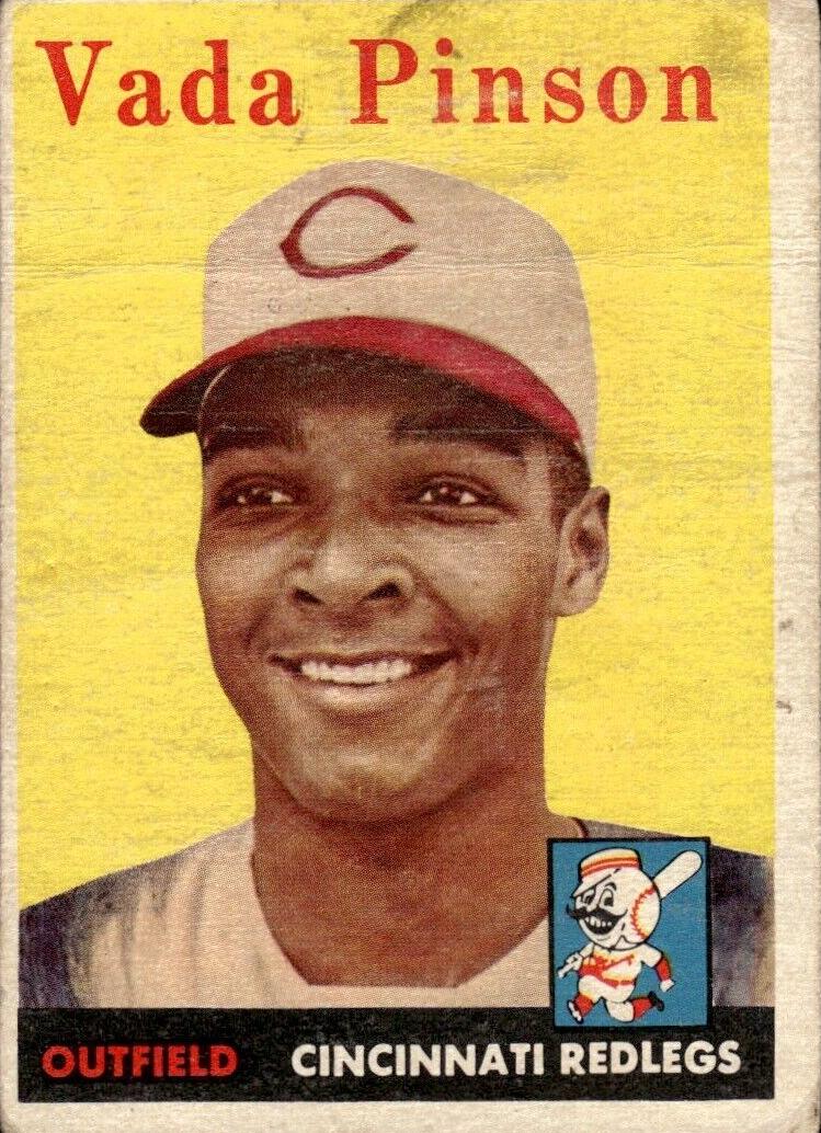 Vada Pinson 1958 Topps Baseball