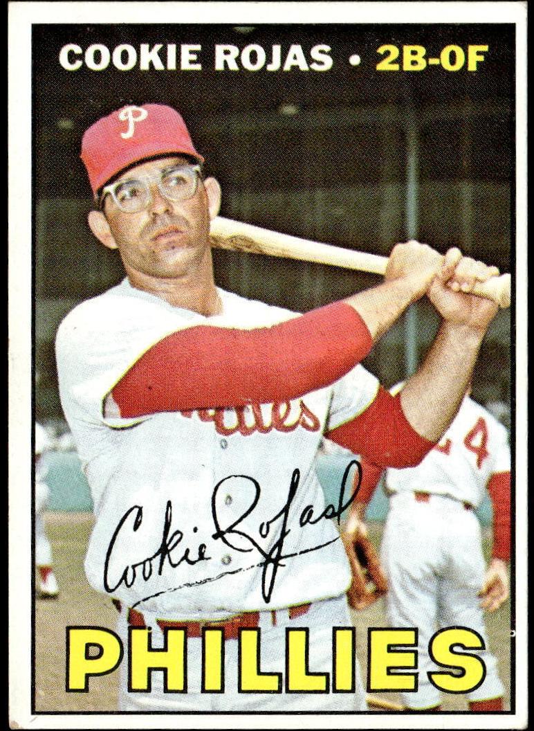 1967 Topps Cookie Rojas #595 card