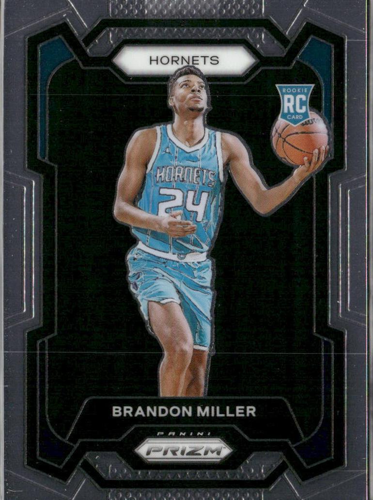 Brandon Miller 2023-24 Prizm Basketball card