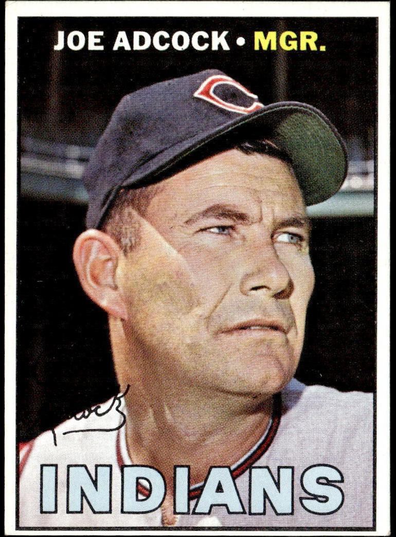 1967 Topps Joe Adcock #563 card