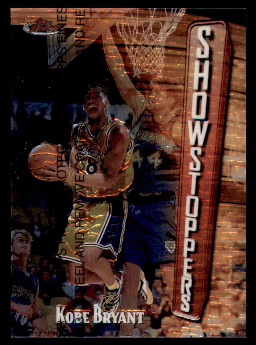 1997 Topps Topps Finest #262 Kobe Bryant front