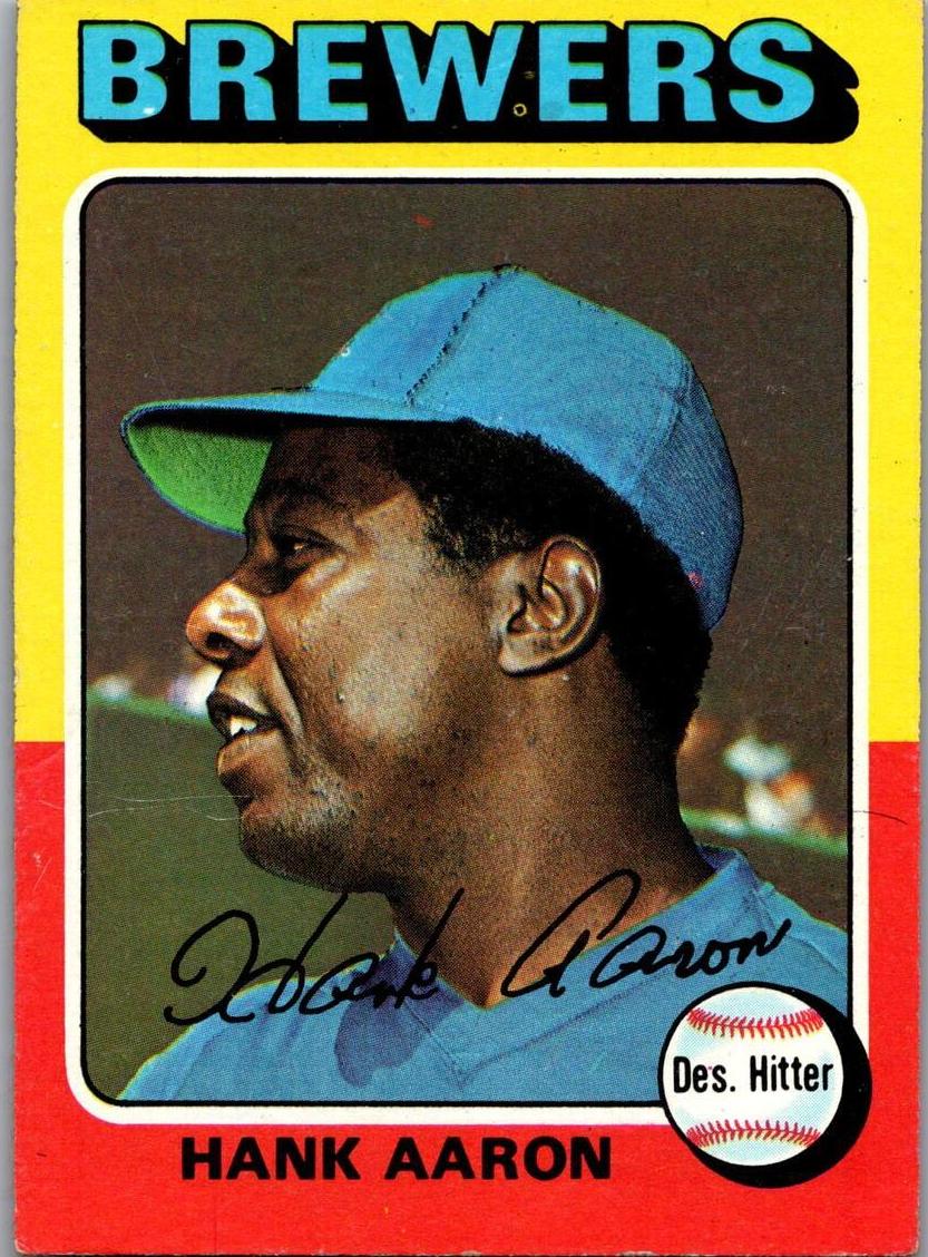 1975 Hank Aaron #660