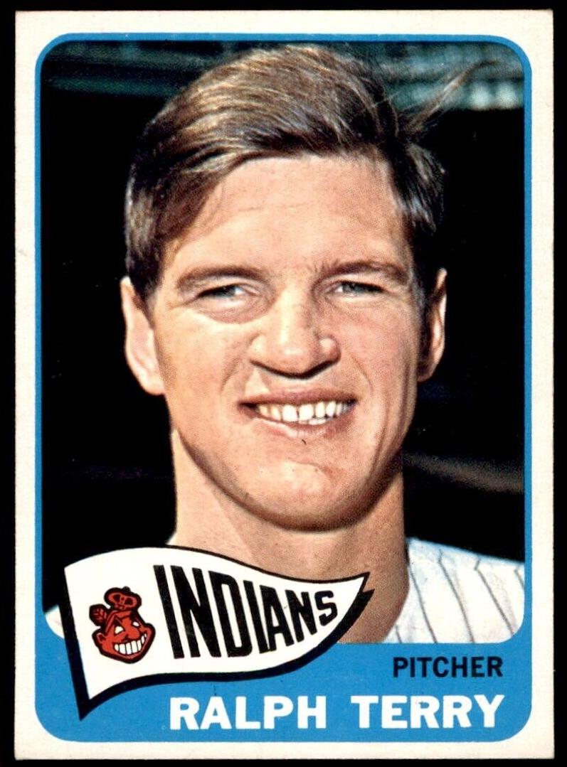 1965 Topps Ralph Terry #406 card