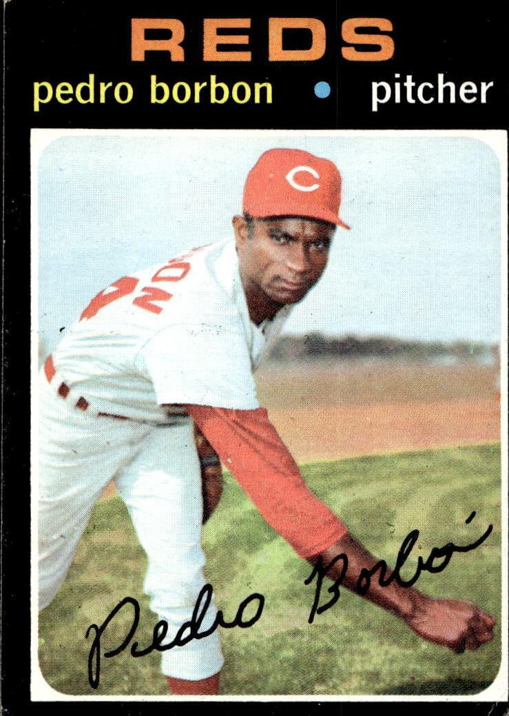 1971 Topps Pedro Borbon #613 card
