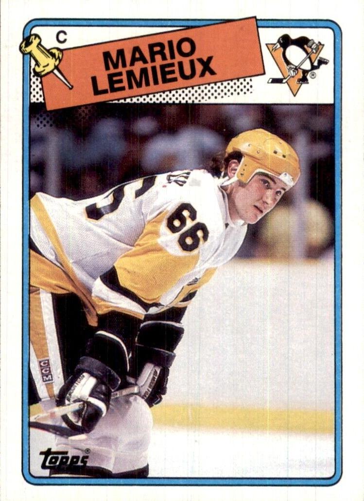 1988 O-Pee-Chee Mario Lemieux #1 card