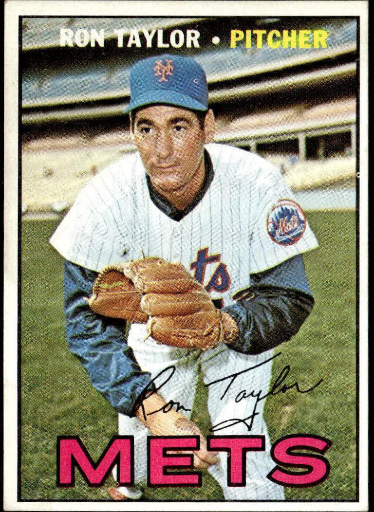 1967 Topps Ron Taylor #606 card