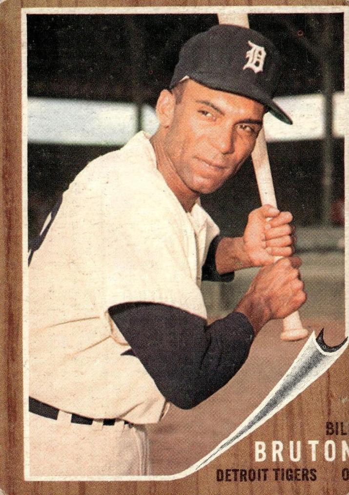 1962 Topps Bill Bruton #335 card