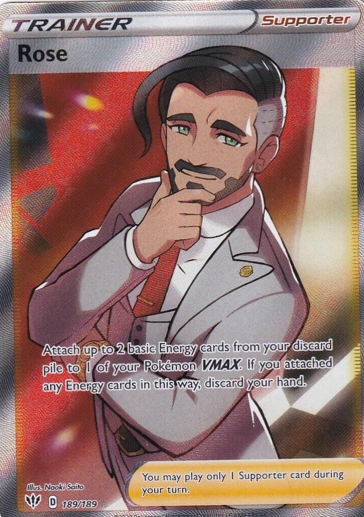 Rose 2020 Pokemon Sword & Shield Darkness Ablaze