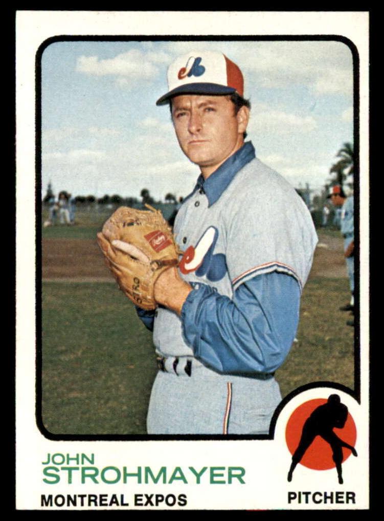 1973 Topps John Strohmayer #457 card
