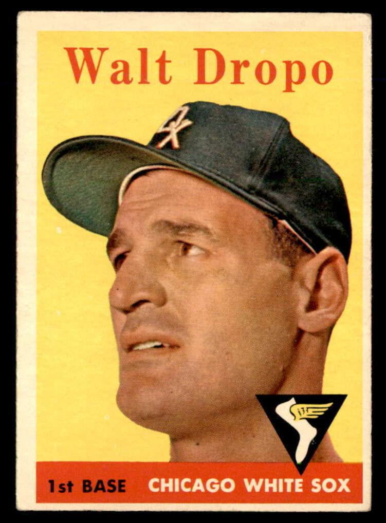 1958 Topps Walt Dropo #338 card