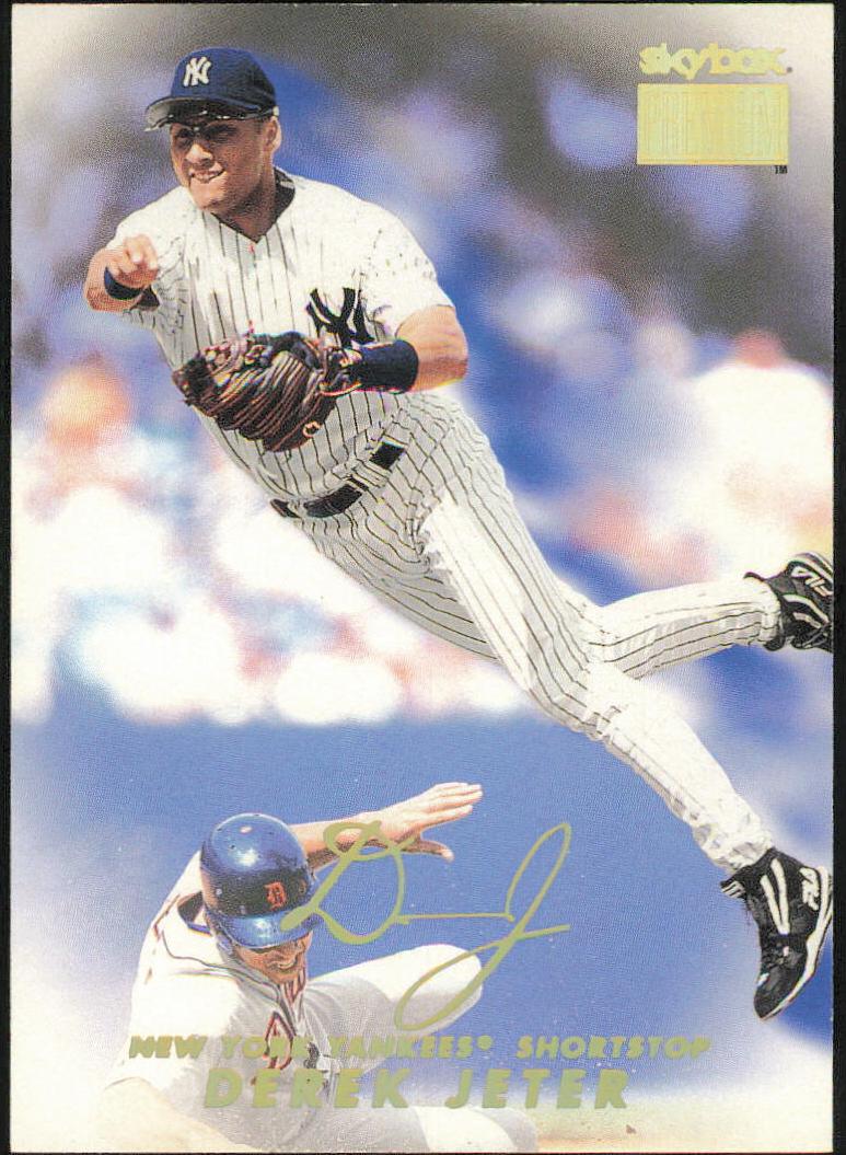 1999 Skybox Premium Derek Jeter #154 card