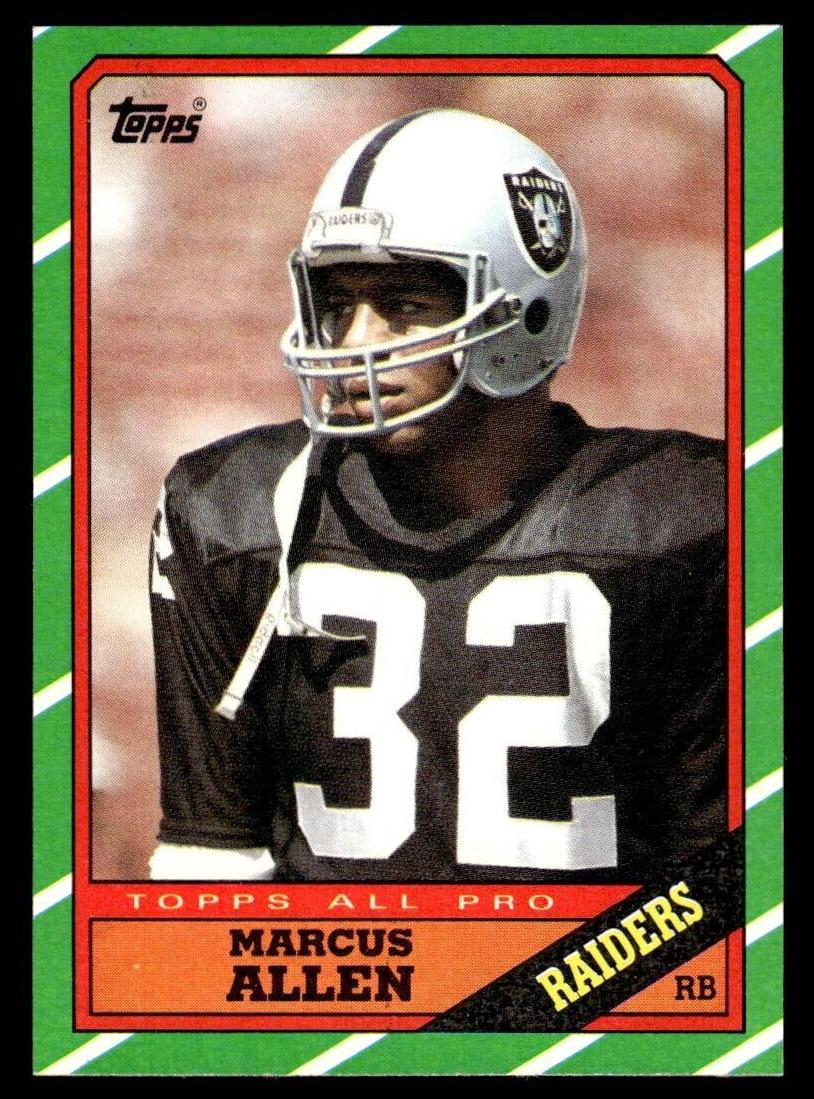 1986 Marcus Allen #62