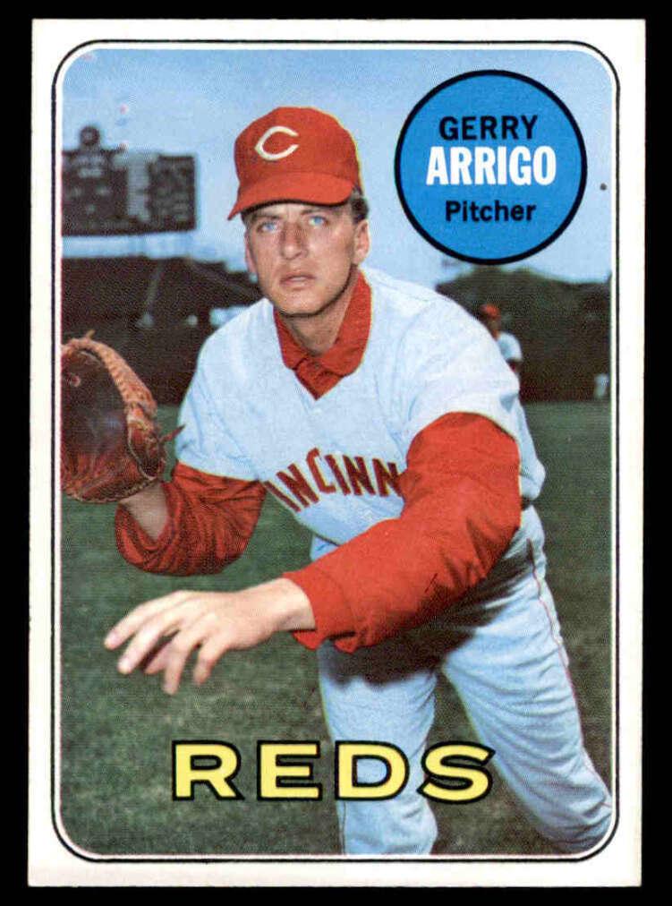 1969 Topps Gerry Arrigo #213 card