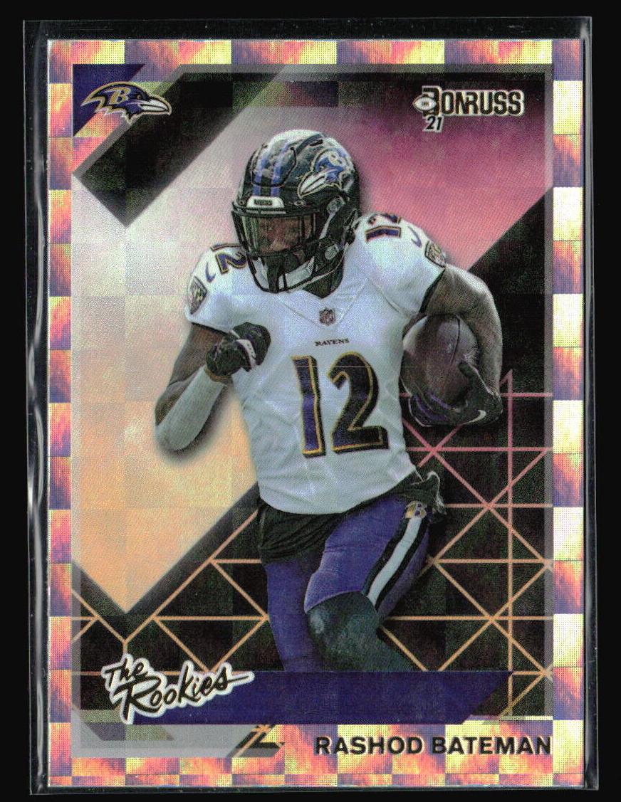 2021 Panini Donruss Rashod Bateman #15 card