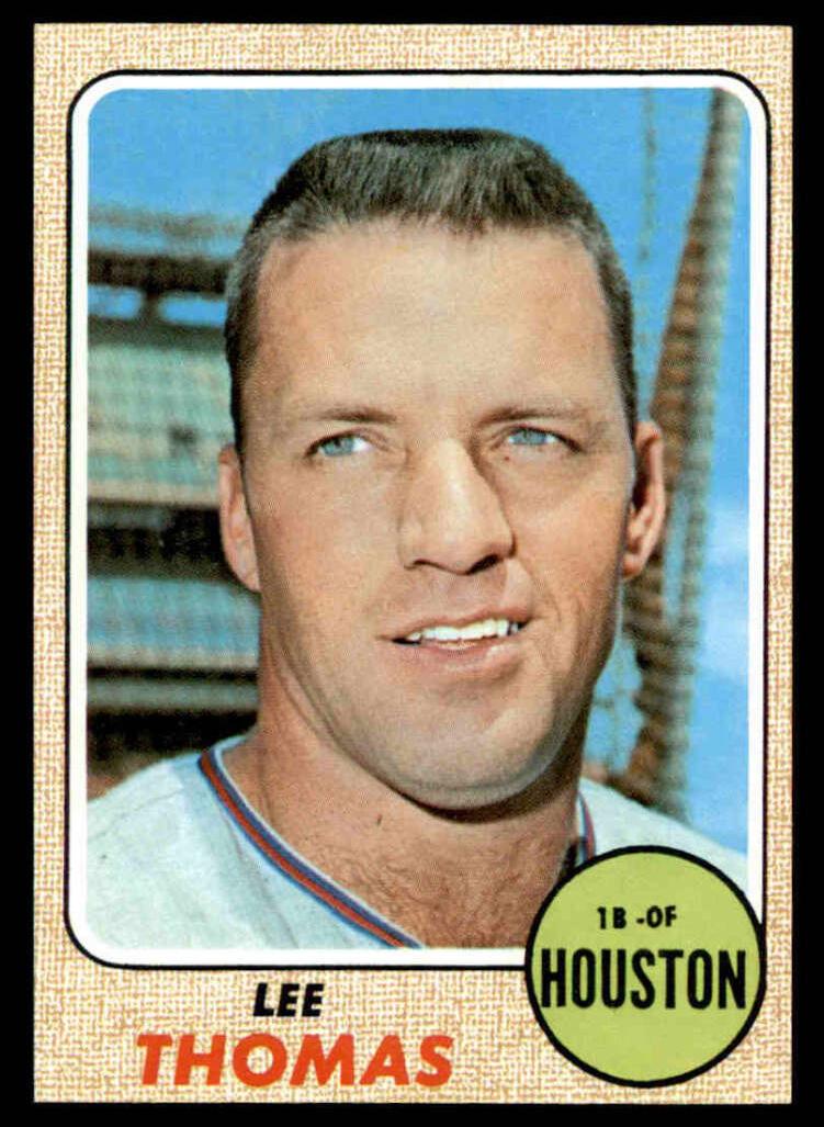 1968 Topps Lee Thomas #438 card