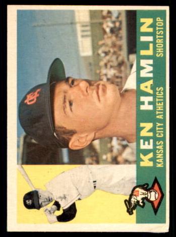 1960 Topps Ken Hamlin #542 card