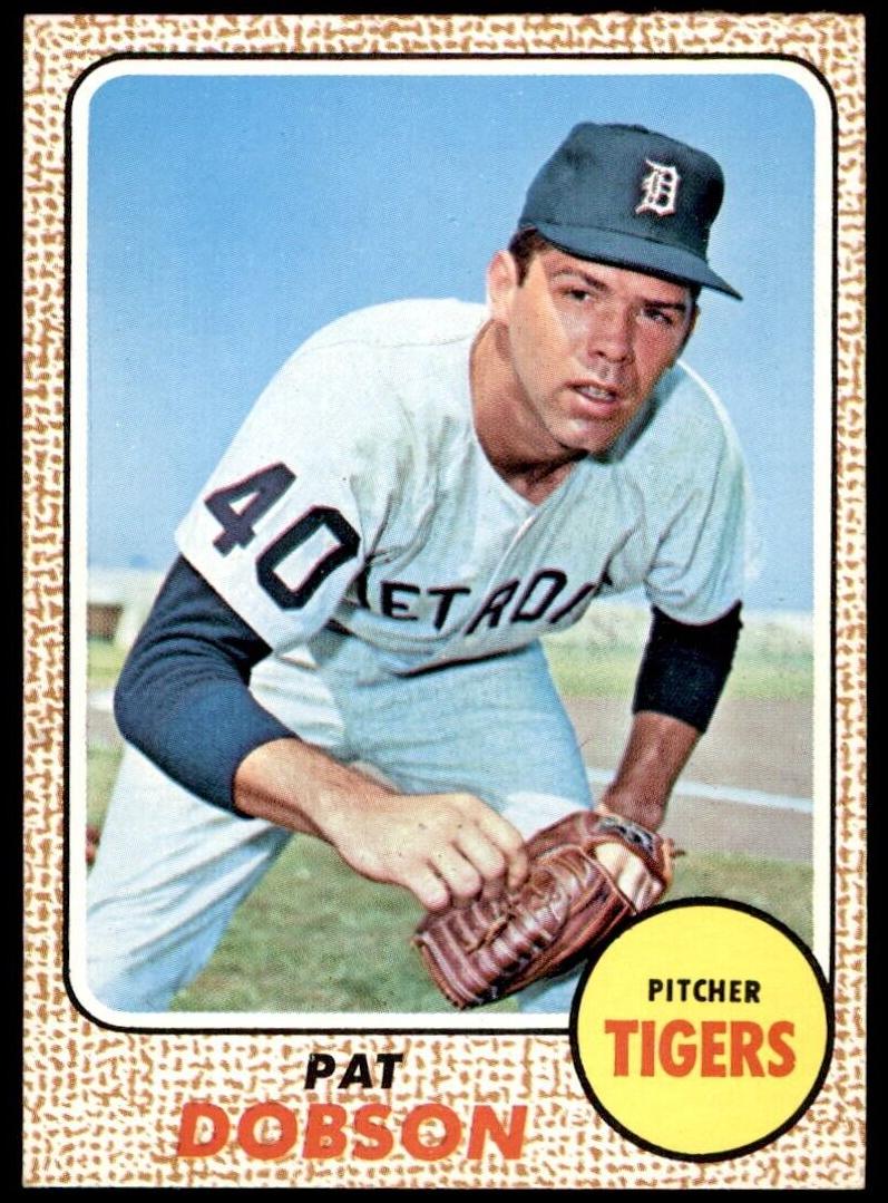1968 Topps Pat Dobson #22 card