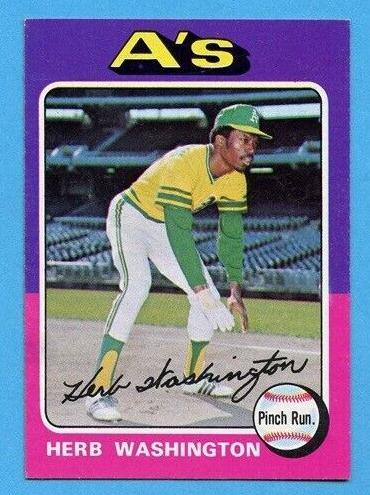 1975 Herb Washington #407