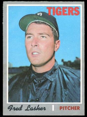 1970 Topps Fred Lasher #356 card