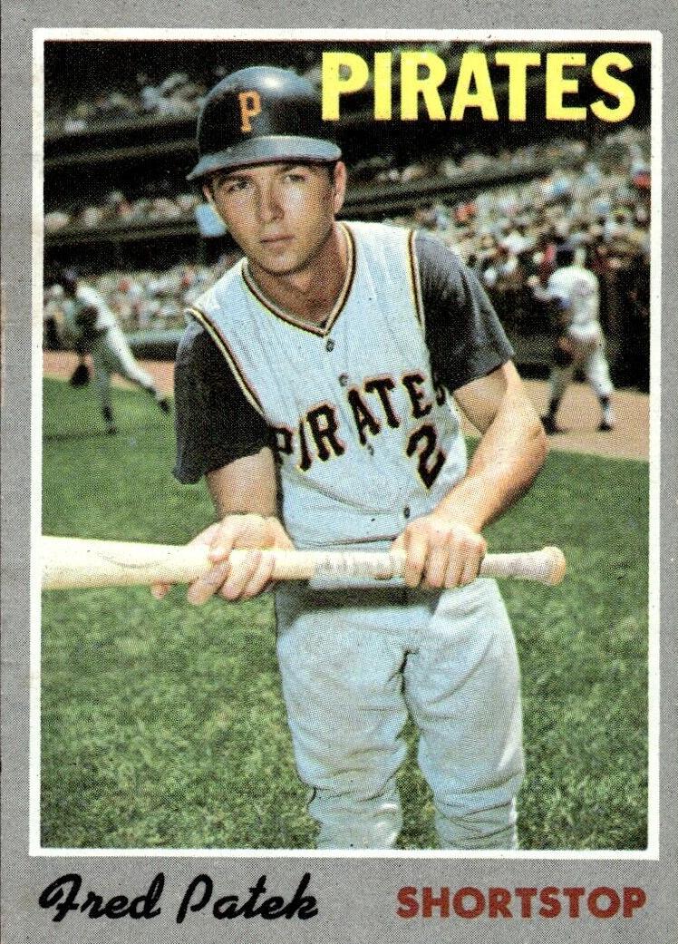 1970 Topps Fred Patek #94 card