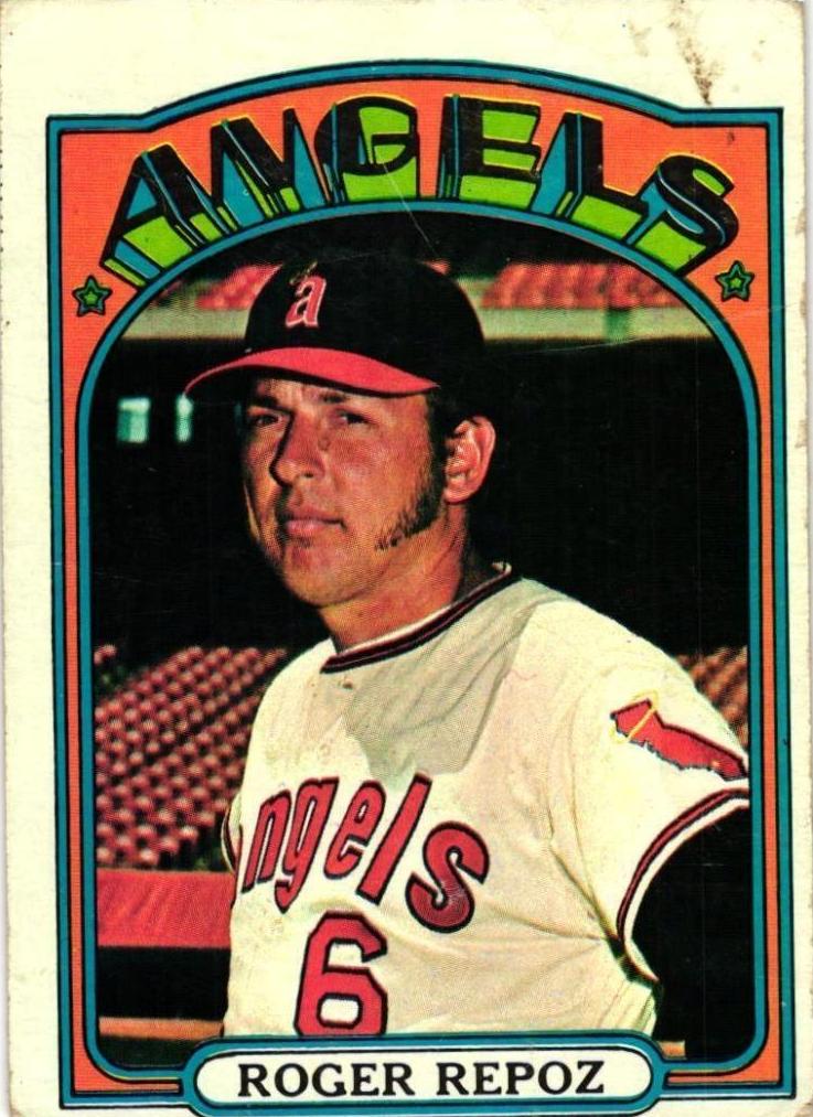 1972 Topps Roger Repoz #541 card