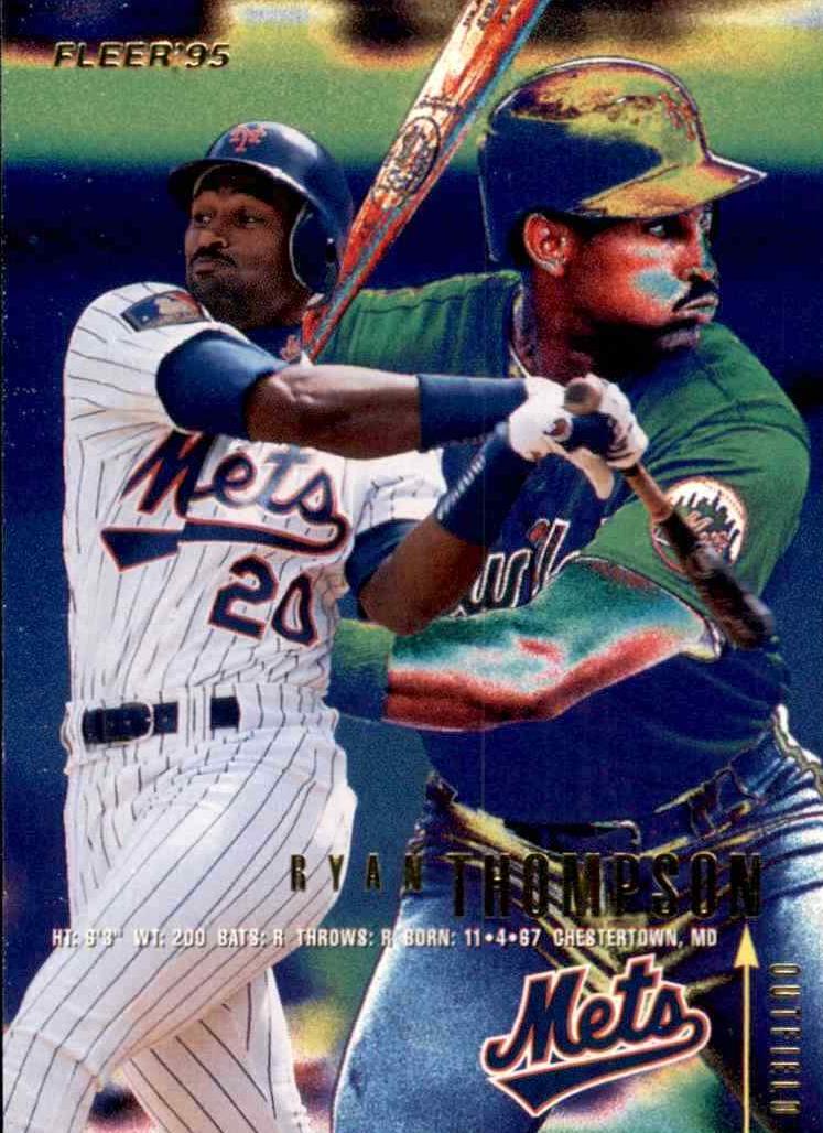 1995 Fleer Ryan Thompson #384 card