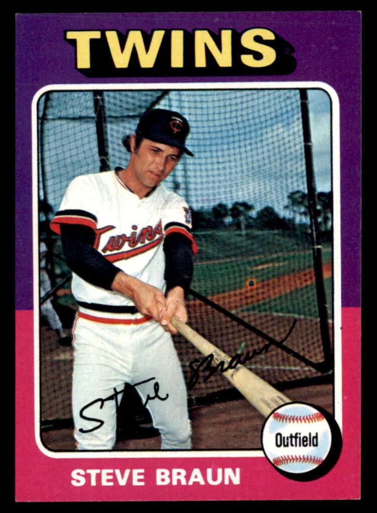 1975 Topps Steve Braun #273 card