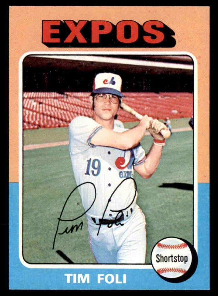 1975 Topps Tim Foli #149 card