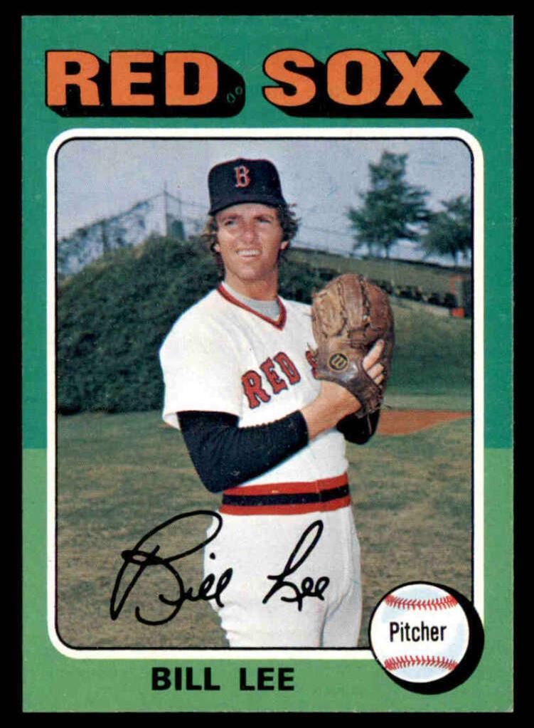 1975 Topps Bill Lee #128 card