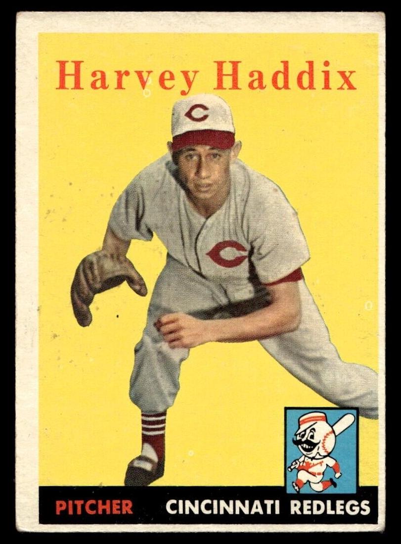 1958 Topps Harvey Haddix #118 card