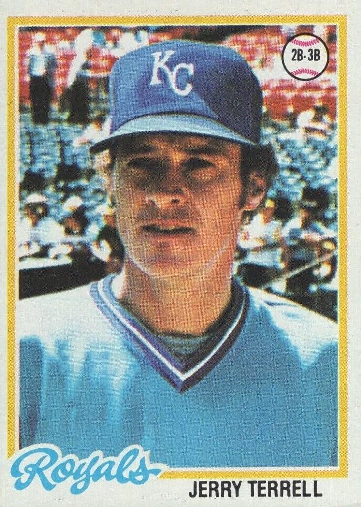 1978 Topps Jerry Terrell #525 card