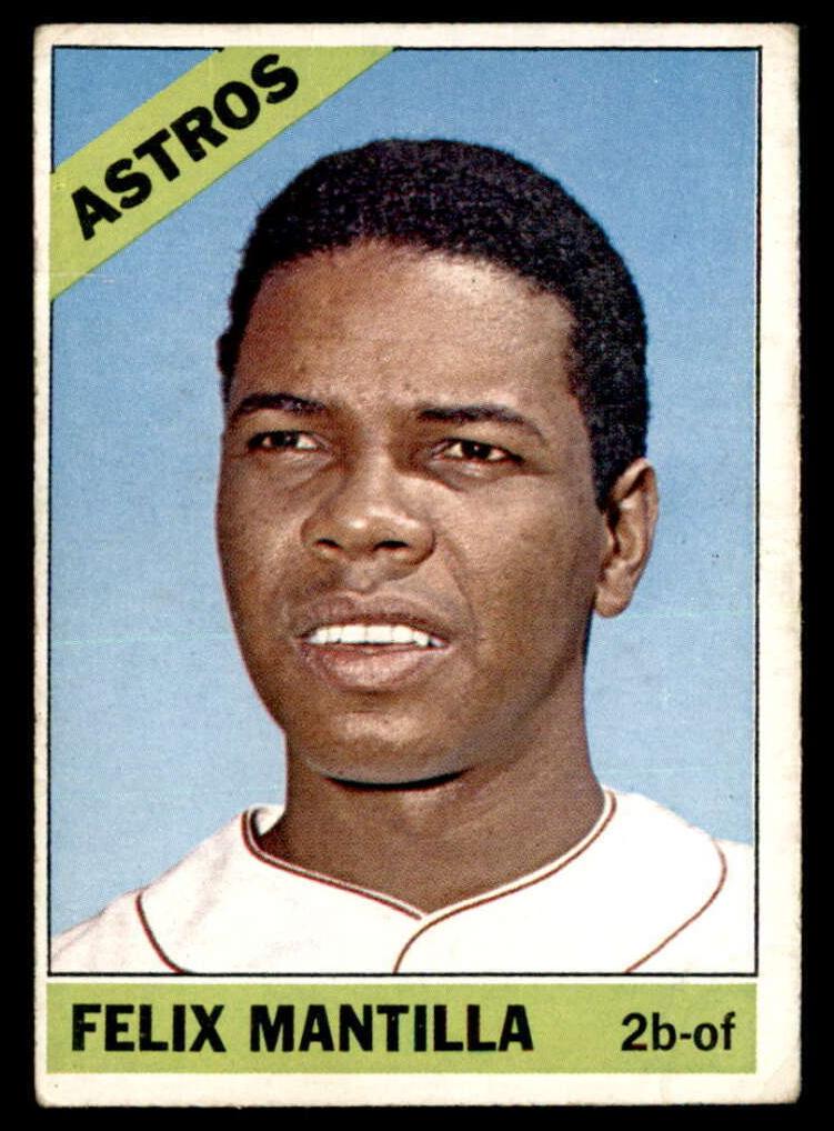 1966 Topps Felix Mantilla #557 card