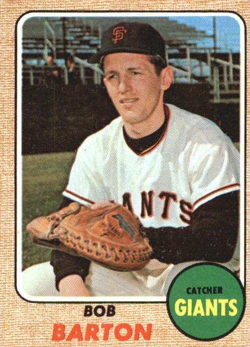 1968 Topps Bob Barton #351 card
