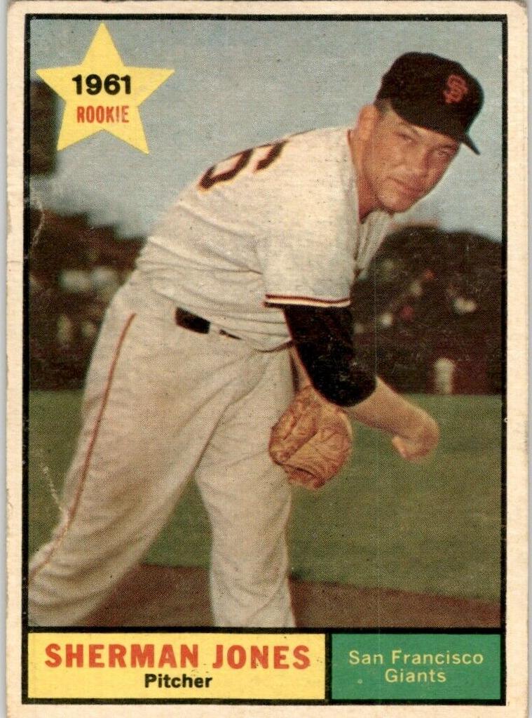 1961 Sherman Jones #161
