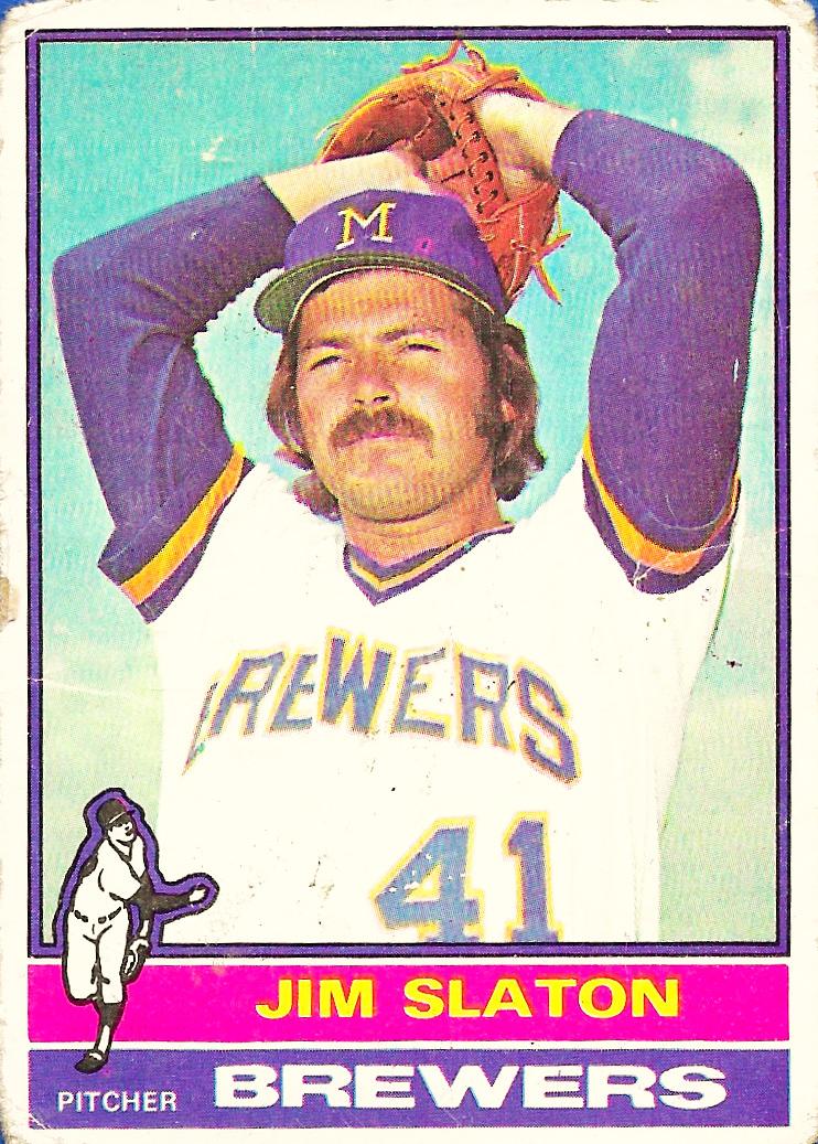 1976 Jim Slaton #163