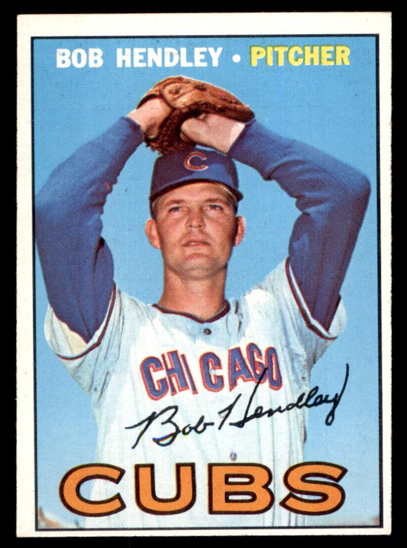 1967 Topps Bob Hendley #256 card