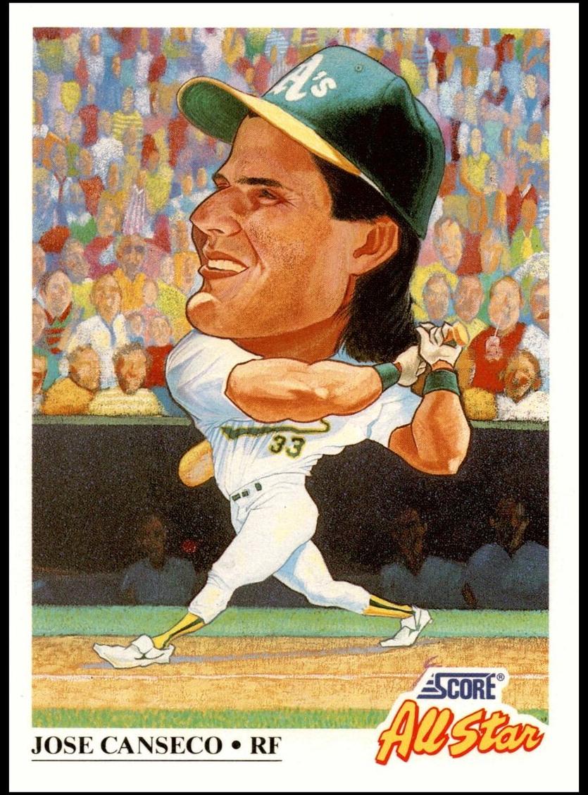 1991 Jose Canseco #398
