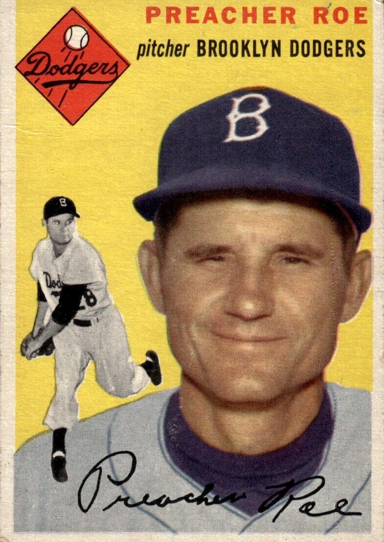 1954 Preacher Roe #14