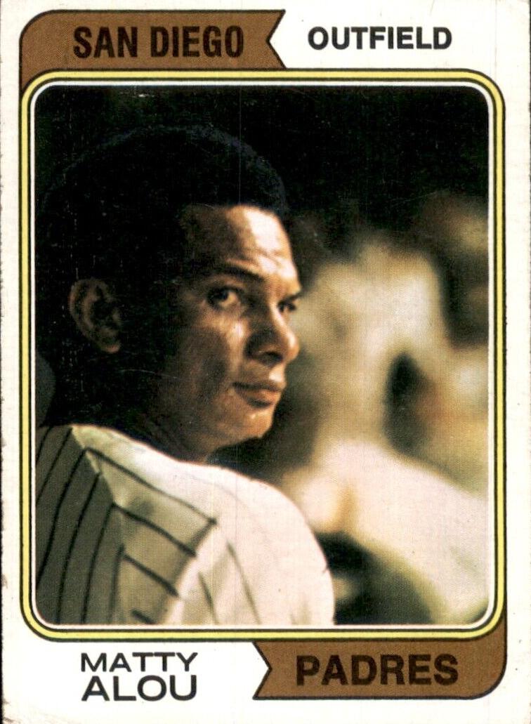 1974 Matty Alou #430