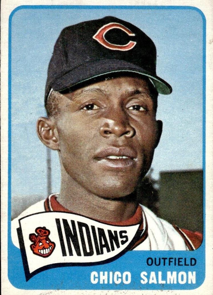 1965 Topps Chico Salmon #105 card